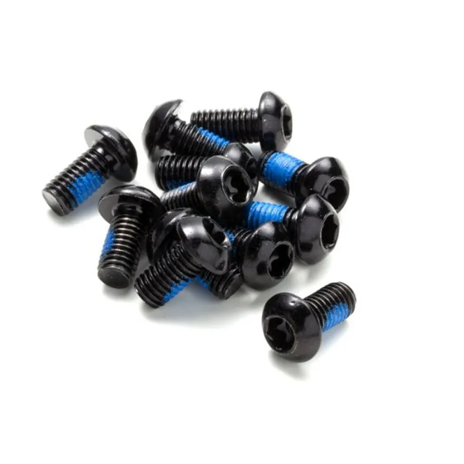 Remmen Reserveonderdelen|Bouten < Reverse Components Bolts Set for Brake Disc - 12 Pieces - M5x10mm - black
