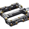 Reverse Components Escape Pro Pedal - black / gold