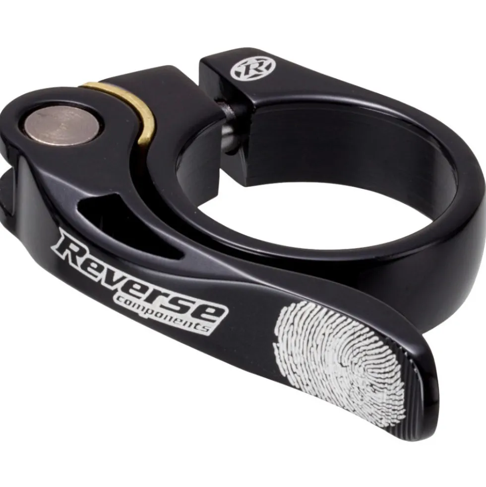 Reverse Components Long Life Seat Clamp - 31.8mm - black