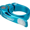 Zadelpenklemmen < Reverse Components Long Life 34.9mm Seat Clamp - light blue
