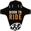 Reverse Components Mud Fender - Born to Ride - orange