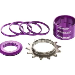 Tandwielen < Reverse Components Single Speed Kit - purple