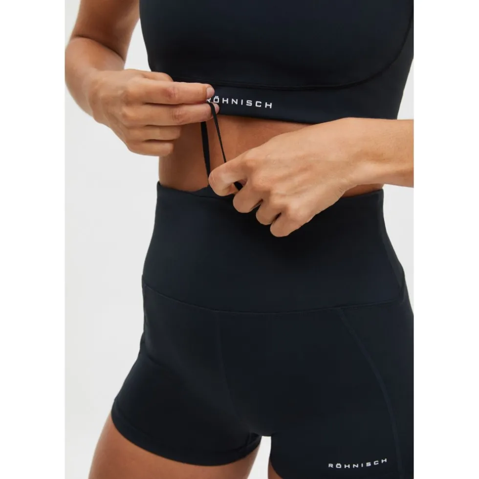 Röhnisch Flattering Curved Hotpants Short Dames - Black