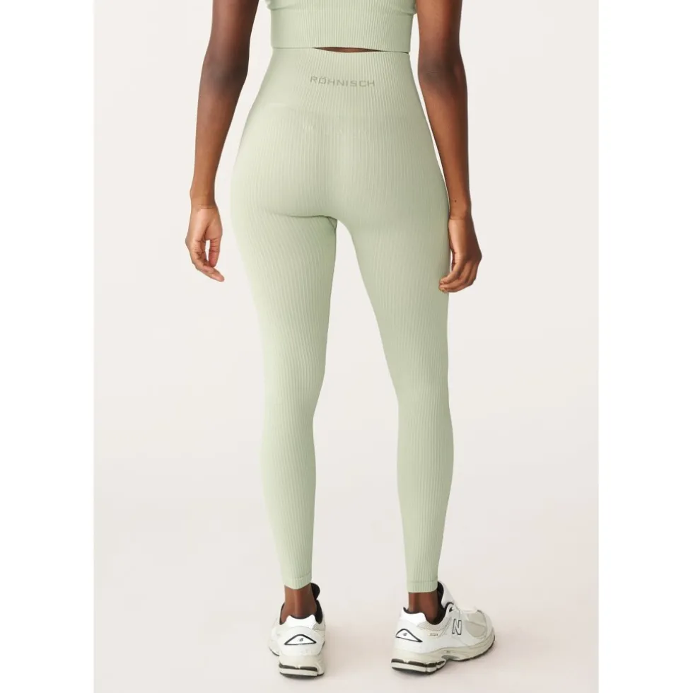 Röhnisch Seamless Rib Tight Dames - Desert Sage