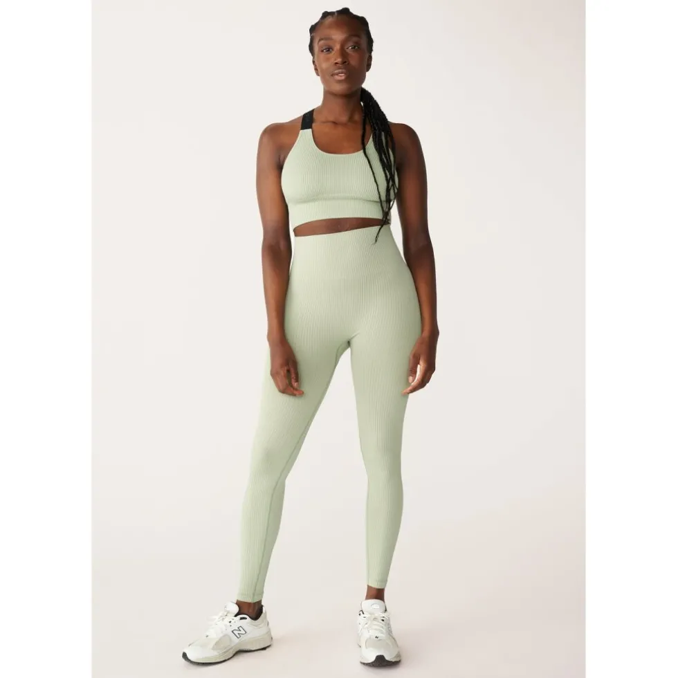 Röhnisch Seamless Rib Tight Dames - Desert Sage