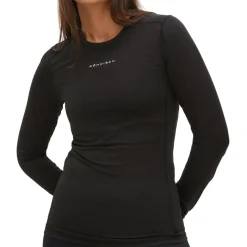 Röhnisch Structure Block Shirt met Lange Mouwen Dames - Zwart