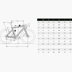 Aero Racefietsen < Ridley FACN R - Force AX - Carbon Racefiet - 2025 - battehip grey / back