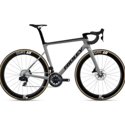 Aero Racefietsen < Ridley FACN R - Force AX - Carbon Racefiet - 2025 - battehip grey / back
