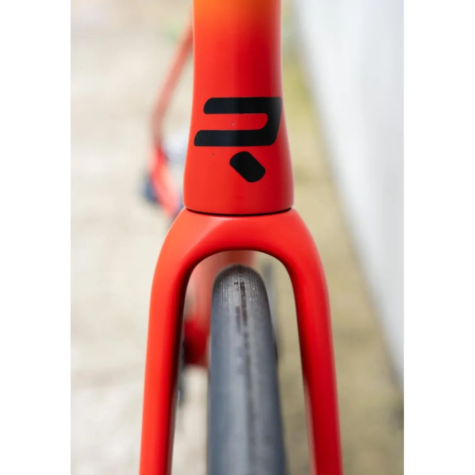 Ridley FALCN RS - Ultegra Di2 - Carbon Racefiets - 2024 - black / red / orange