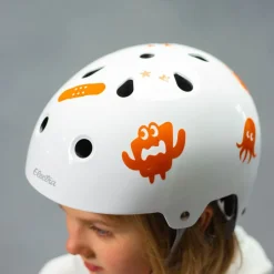 rie:sel design re:flex kids Reflecterende Sticker - charm orange