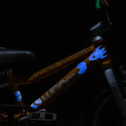 Verlichting|Reflectoren < rie:sel design re:flex kids Reflecterende Sticker - rascal blue