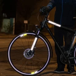 rie:sel design re:flex Reflecterende Sticker - city silver