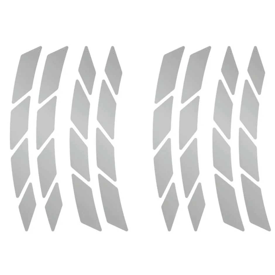 Verlichting|Reflectoren < rie:sel design re:flex - Reflecterende Velgstickerset - silver