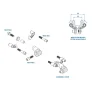 Ritchey Universele Stuurpenbevestiging voor GoPro | Lollipop - Brede Versie - 22-35mm