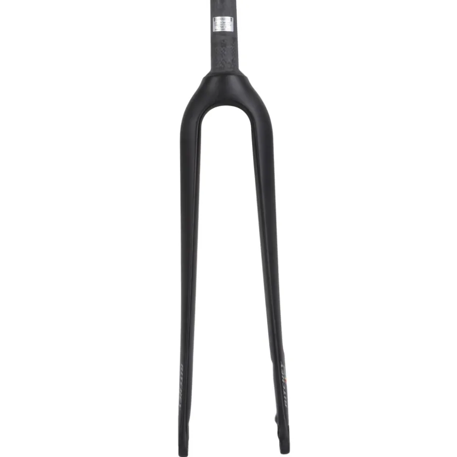 Vaste Voorvorken < Ritchey WCS Carbon Cross Disc Fork - Tapered 1 1/4 Inch - Flat Mount - 12x100mm - Matte UD Carbon