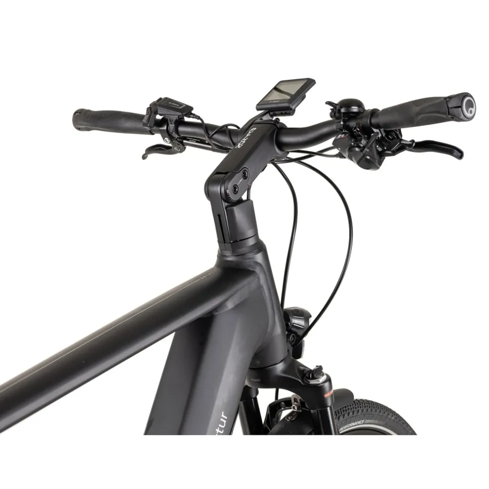 2R Manufaktur ELX 11 - Trekking E-Bike - 2025 - black matt / brushed silver