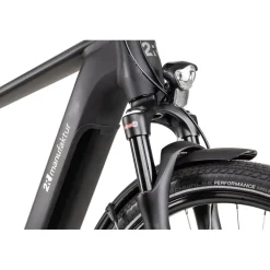 2R Manufaktur ELX 11 - Trekking E-Bike - 2025 - black matt / brushed silver