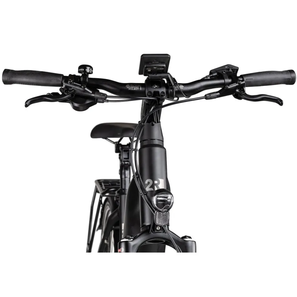 2R Manufaktur ELX 11 - Wave - Trekking E-Bike - 2025 - black matt / brushed silver