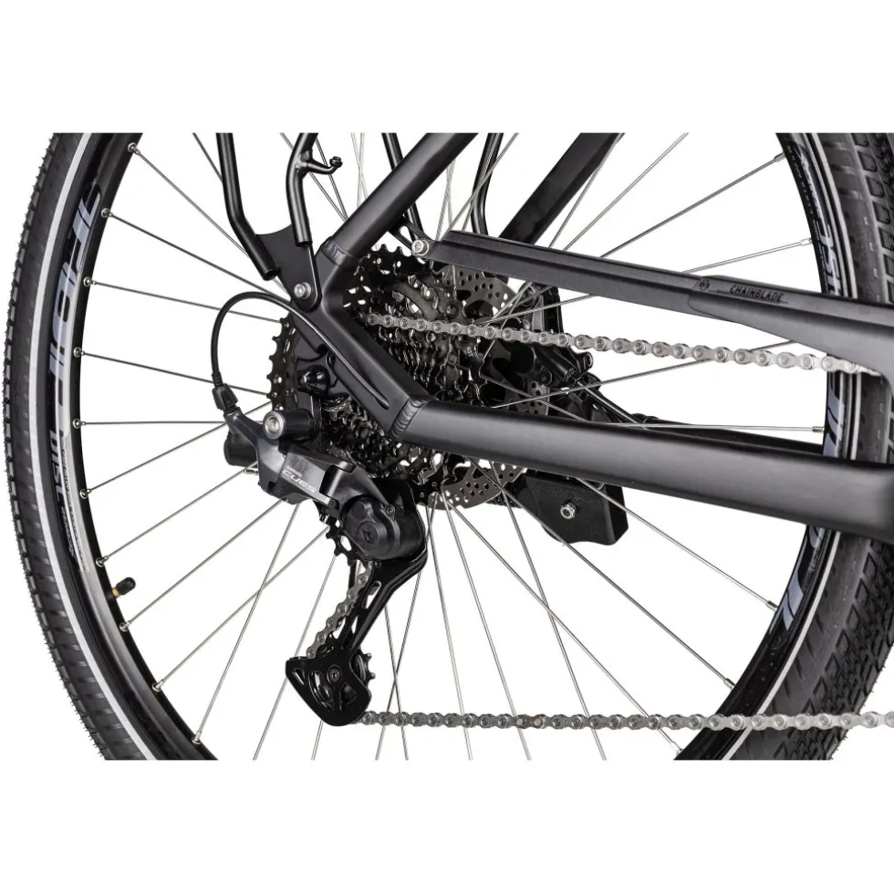 2R Manufaktur ELX 11 - Wave - Trekking E-Bike - 2025 - black matt / brushed silver