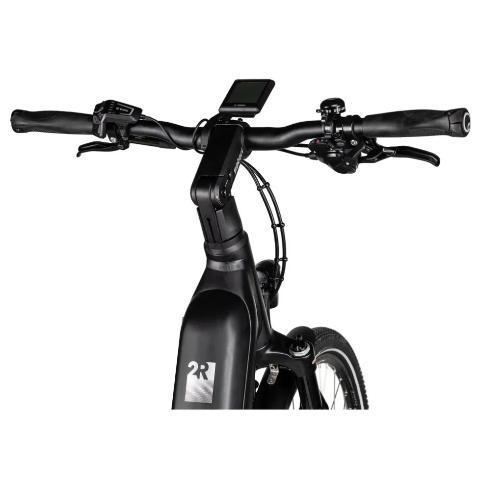 2R Manufaktur ELX 11 - Wave - Trekking E-Bike - 2025 - black matt / brushed silver