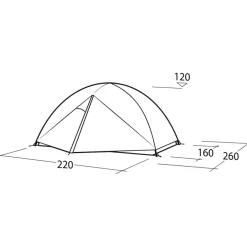 Robens Aster 3 Pro Tent - Green