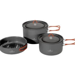 Robens Basecamp Pro Ceramic Kook- en eetsysteem XL - Black