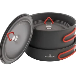 Robens Basecamp Pro Ceramic Kook- en eetsysteem XL - Black
