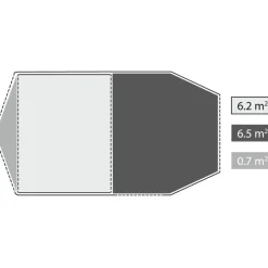 Tenten, Tarps & Hangmatten < Robens Paso Flex 5 Tent - Green