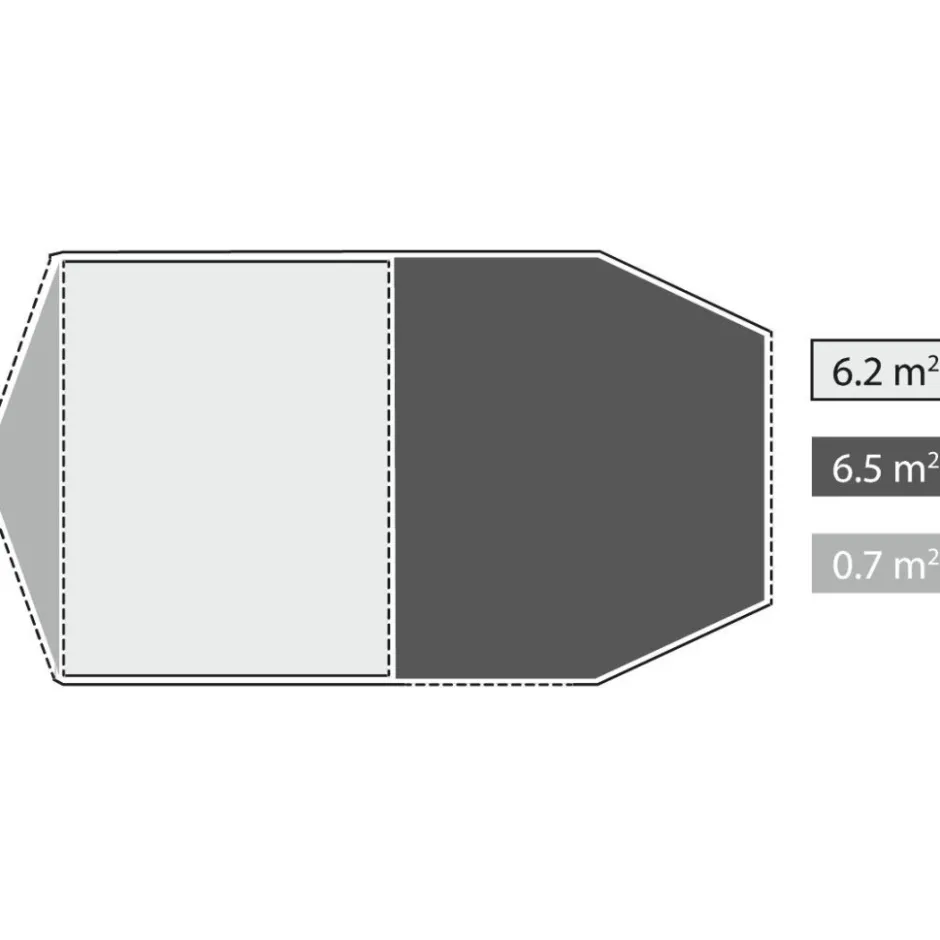 Tenten, Tarps & Hangmatten < Robens Paso Flex 5 Tent - Green