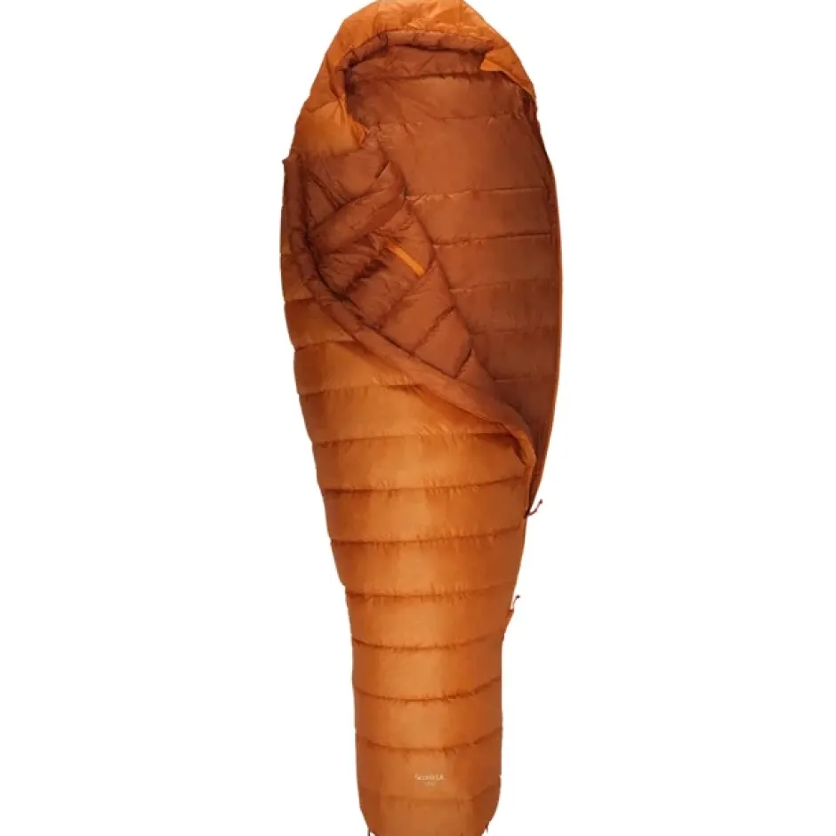 Slaapzakken < Robens Scoria UL +6°C Slaapzak lange - Zip left - orange