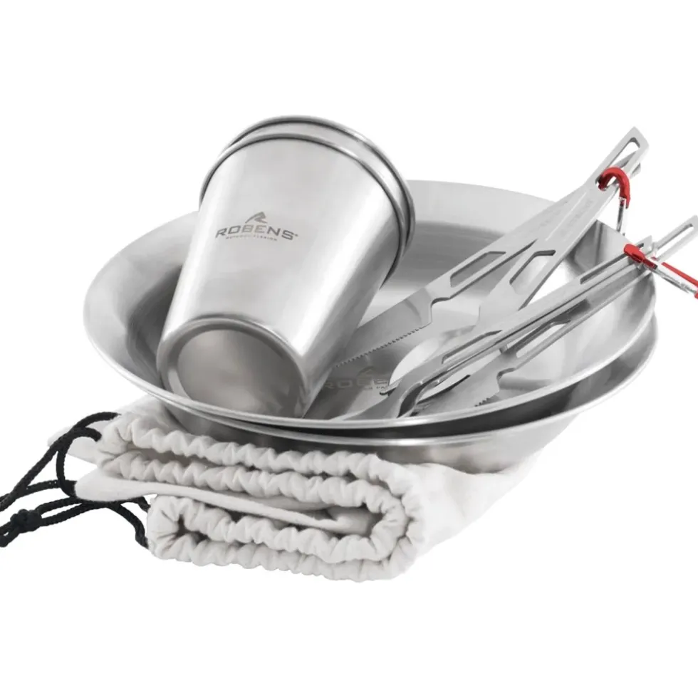 Robens Sierra Steel Meal Set Servies - Zilver