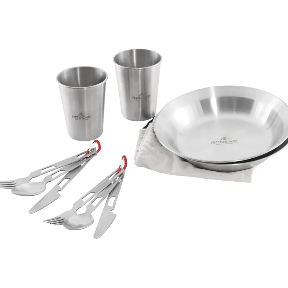 Robens Sierra Steel Meal Set Servies - Zilver
