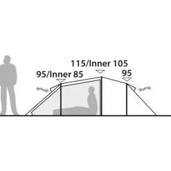 Tenten, Tarps & Hangmatten < Robens Voyager 3 Exp Tent - Green
