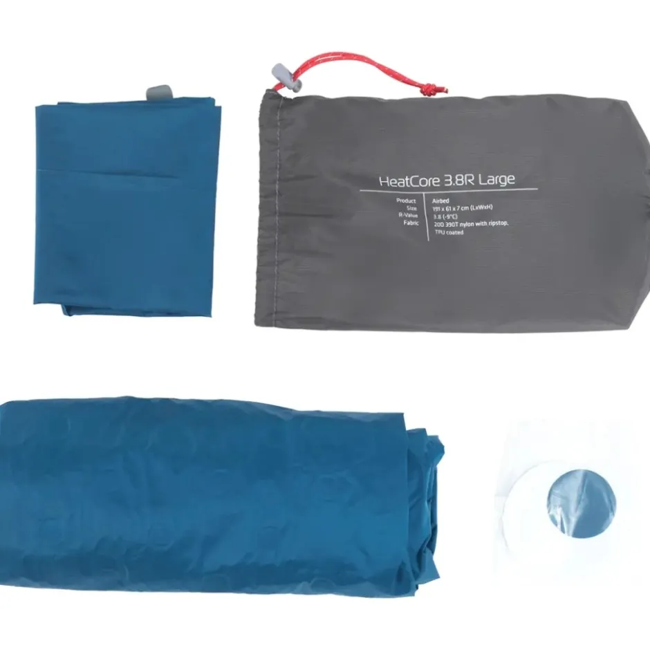 Slaapmatten < Robens HeatCore 3.8 R Large Slaapmat - Blauw