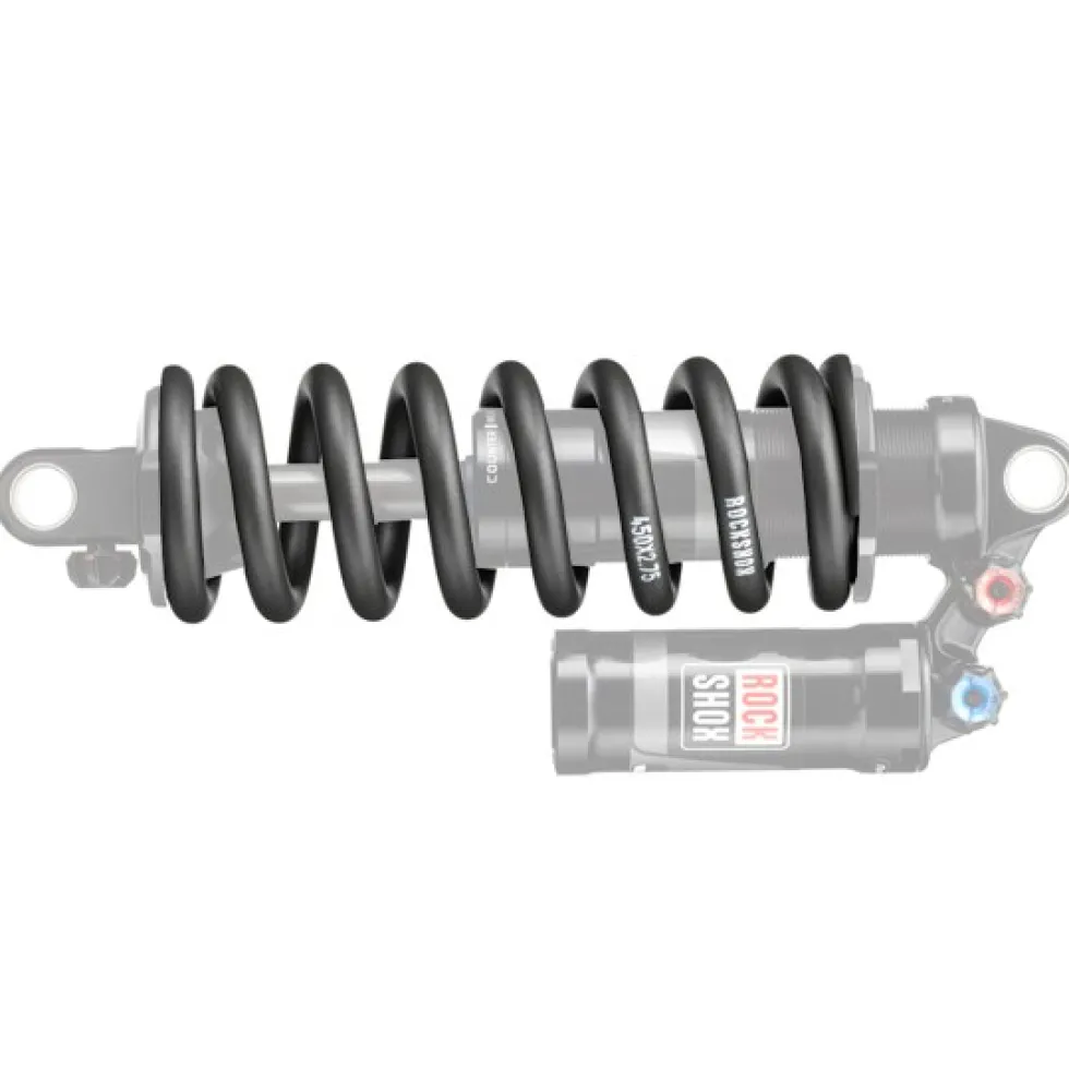 RockShox Coil Spring for Kage / Vivid R2C Rear Shock Fitting Length 216 / 222mm - grey