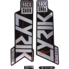 RockShox Decal Kit for 27.5/29" Lyrik Ultimate - gloss polar foil for high gloss black (2021)