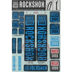 RockShox Decal Kit 30/32mm Stanchions - SID/Reba/Revelation (pre MY 2018)/Sektor /Recon/XC32/30 Gold/30 Silver/XC30
