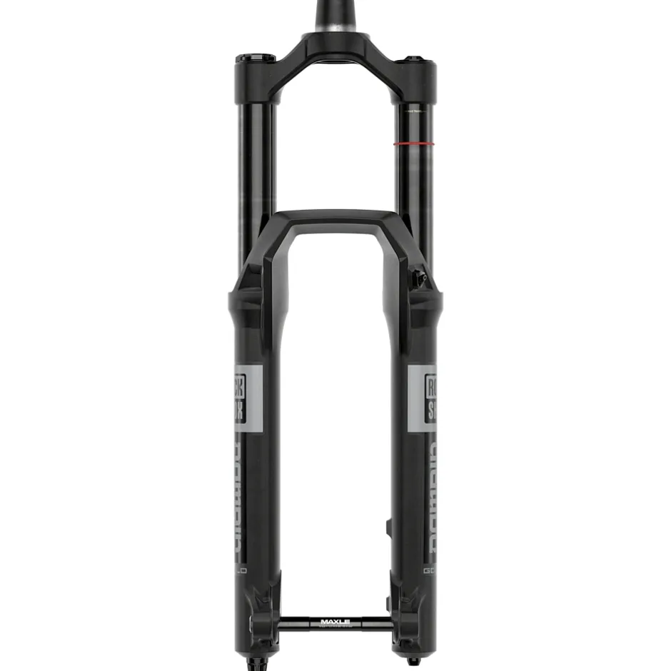 Verende Voorvorken < RockShox Domain Gold Voorvork - 27.5" | Isolator RC | 44mm Offset | 15x110mm Boost - 160mm - zwart