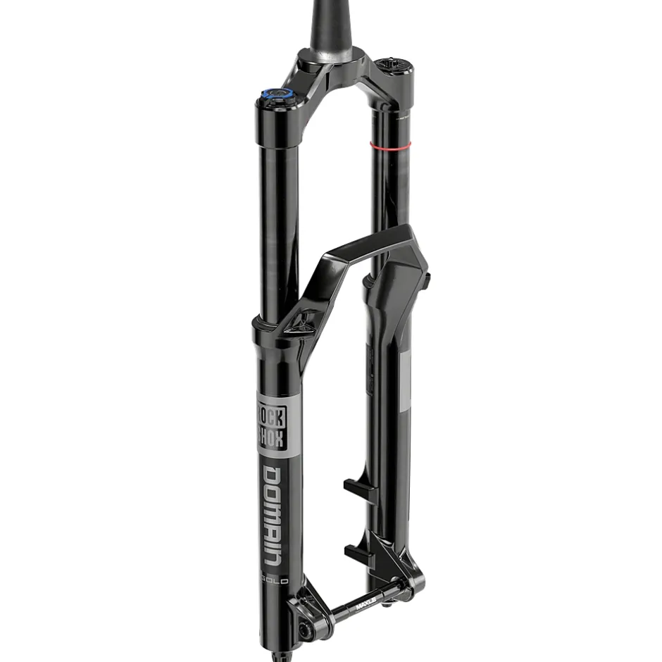 Verende Voorvorken < RockShox Domain Gold Voorvork - 27.5" | Isolator RC | 44mm Offset | 15x110mm Boost - 160mm - zwart