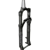 Verende Voorvorken < RockShox Reba RL Solo Air 26" Suspension Fork - 140mm - 40mm Offset - Tapered - 15x100mm - Maxle Stealth - Gloss Black