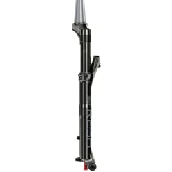 Verende Voorvorken < RockShox Reba RL Solo Air 26" Suspension Fork - 140mm - 40mm Offset - Tapered - 15x100mm - Maxle Stealth - Gloss Black
