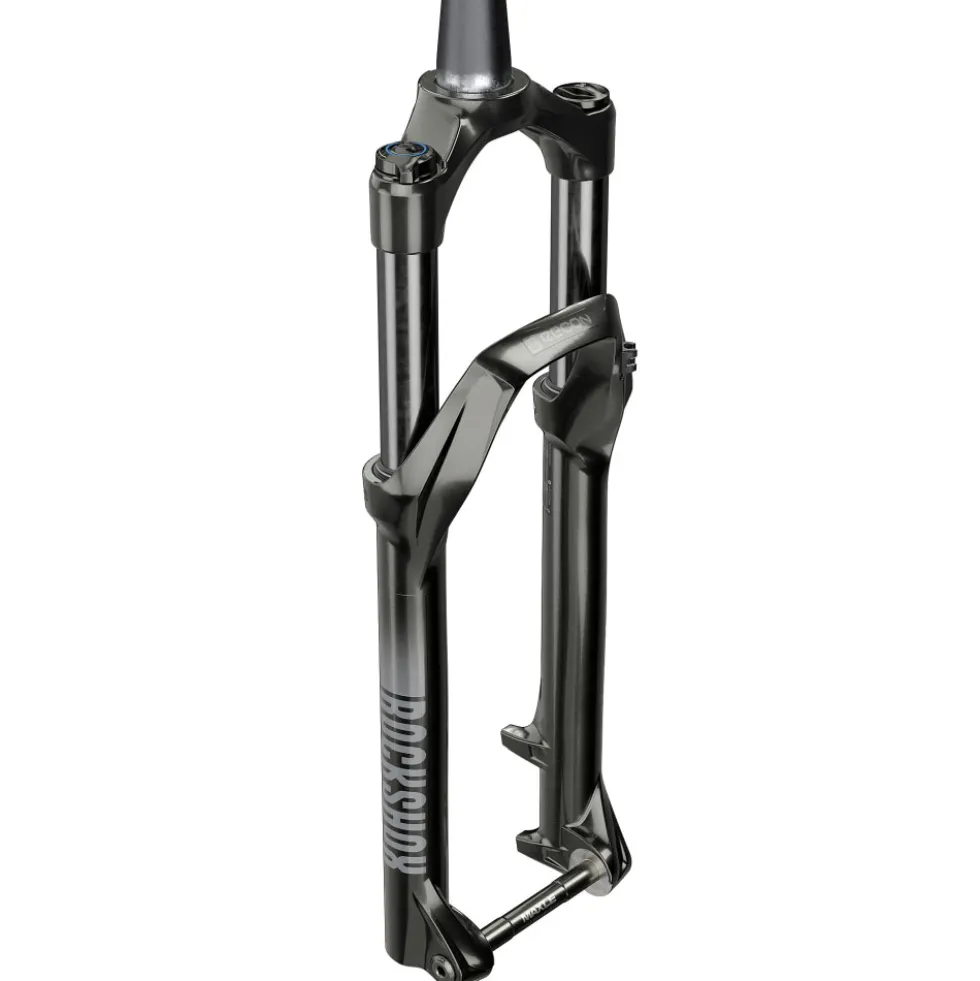 RockShox Recon Silver RL Remote Solo Air 27.5" Voorvork - 100mm - 42mm Offset - 1 1/8" - QR - Gloss Black