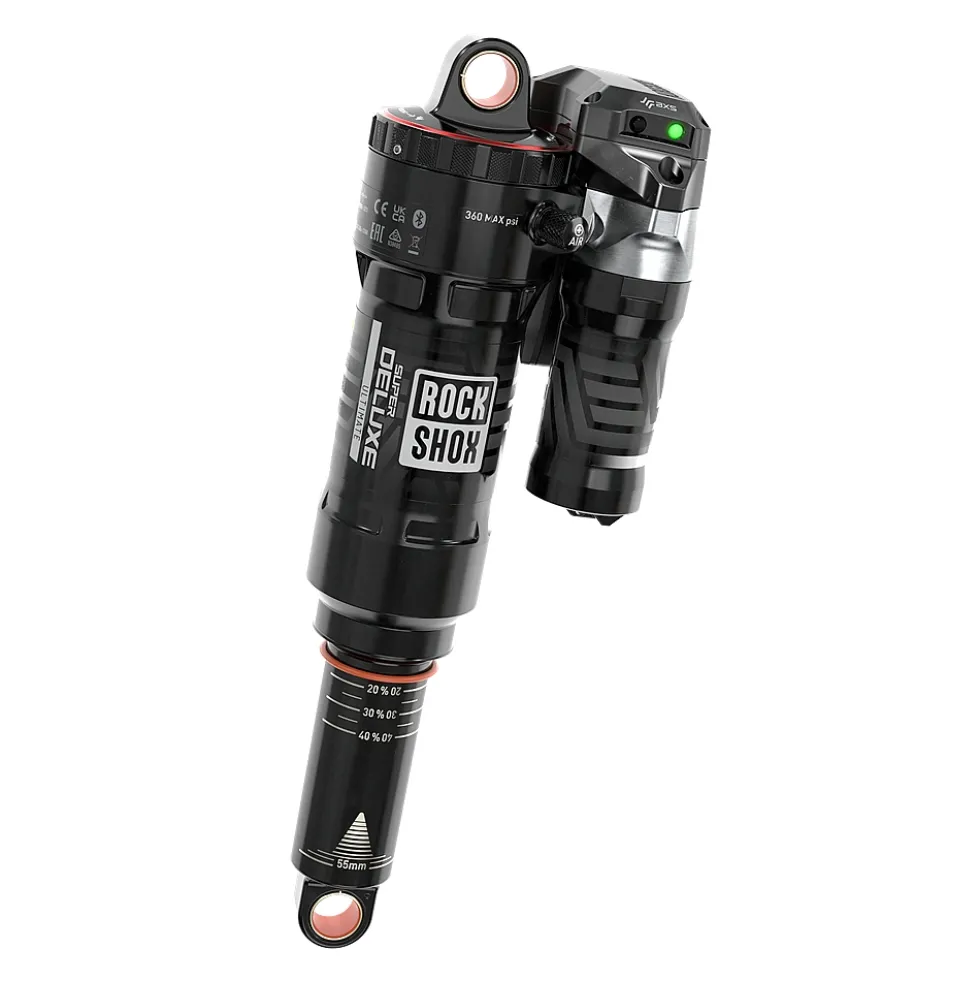 RockShox Super Deluxe Ultimate Demper - 210x55mm | Flight Attendant | DebonAir+ | voor Specialized Stumpjumper EvoS2-S6 2021+ - zwart