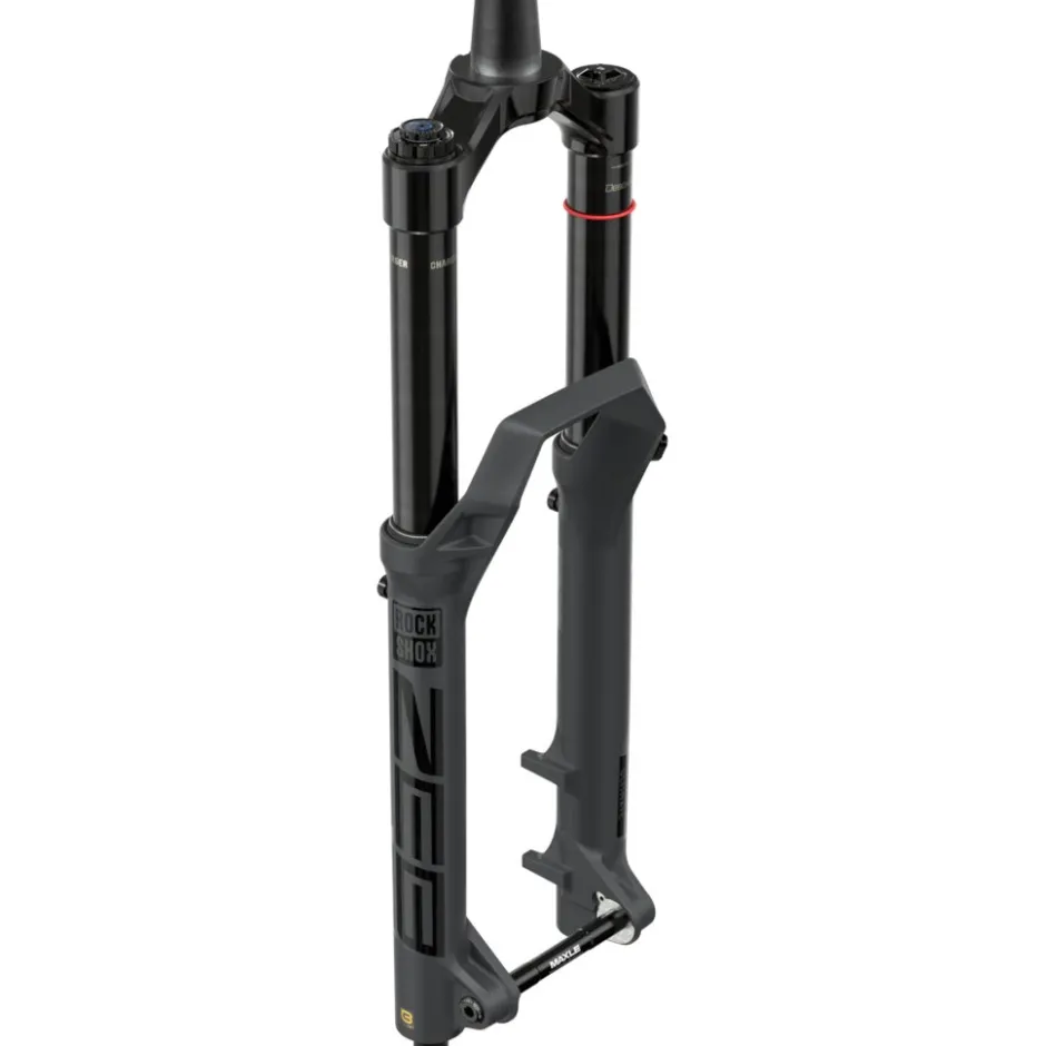Verende Voorvorken|E-Bike Verende Voorvorken < RockShox ZEB Voorvork - Ultimate | A3 - 29" | 190mm | Offset 44mm | 15x110mm - Slab Grey