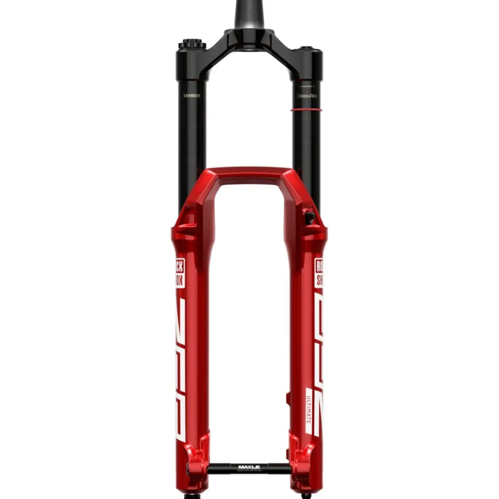 RockShox ZEB Voorvork - Ultimate | A3 - 29" | 180mm | Offset 44mm | 15x110mm - Electric Red