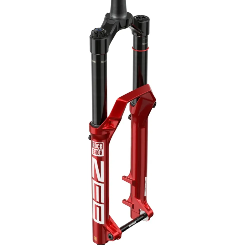 RockShox ZEB Voorvork - Ultimate | A3 - 29" | 180mm | Offset 44mm | 15x110mm - Electric Red