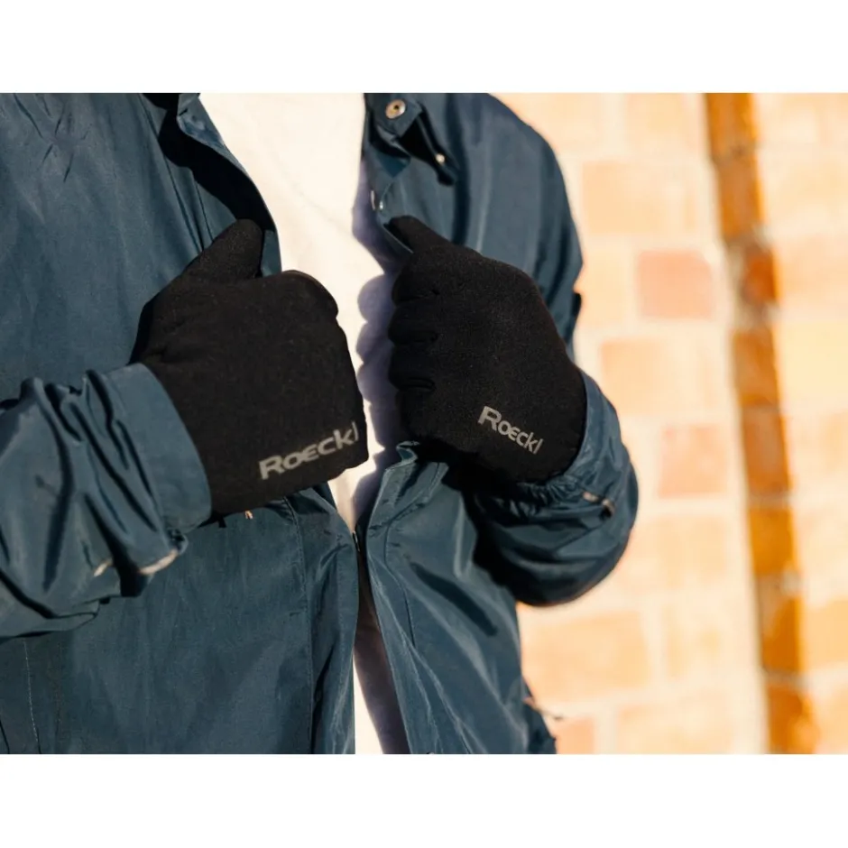 Winterhandschoenen < Roeckl Sports Parlan Fietshandschoenen - zwart 9000