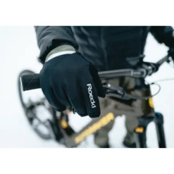 Winterhandschoenen < Roeckl Sports Ranten 2 Fietshandschoenen - zwart/rood 9300
