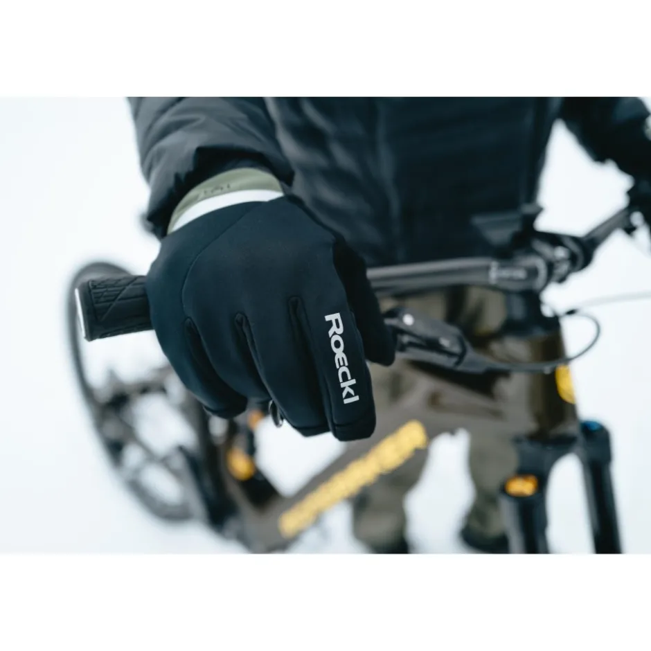 Winterhandschoenen < Roeckl Sports Ranten 2 Fietshandschoenen - zwart/rood 9300