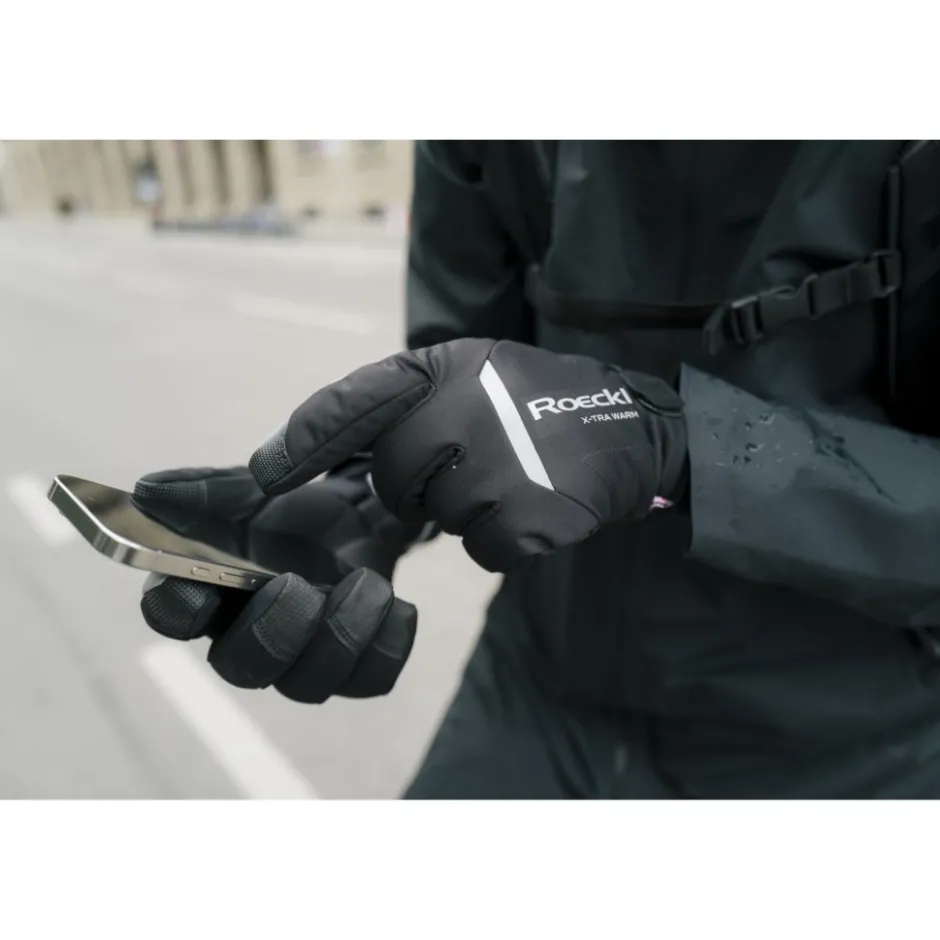 Winterhandschoenen < Roeckl Sports Villach 3 Fietshandschoenen - zwart 9000